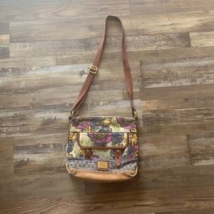 Fossil Floral Crossbody Bag